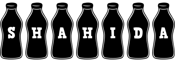 Shahida bottle logo