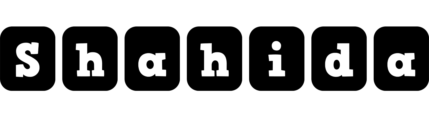 Shahida box logo