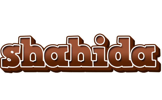 Shahida brownie logo