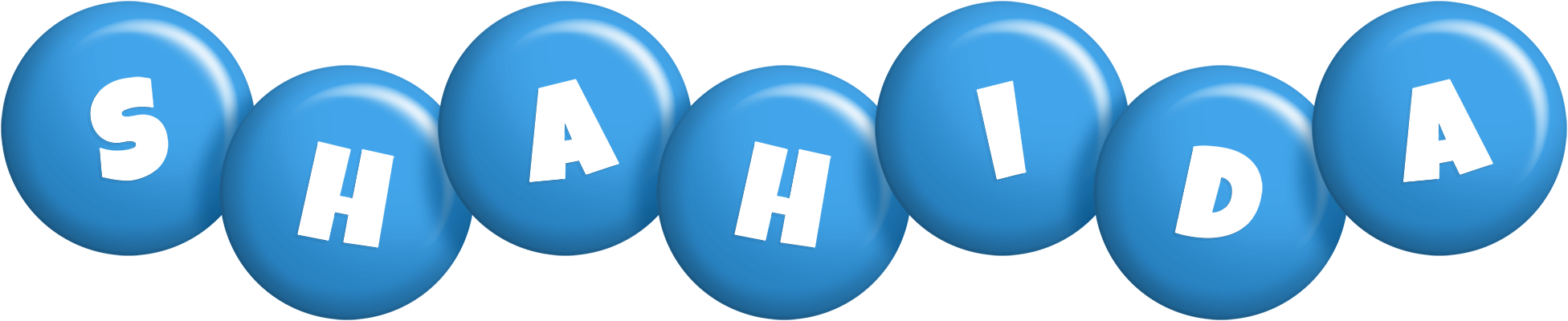 Shahida candy-blue logo