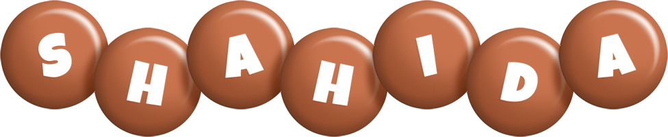 Shahida candy-brown logo