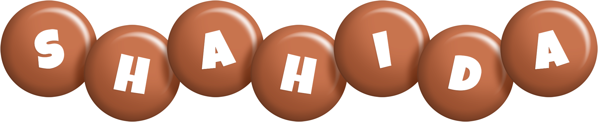 Shahida candy-brown logo