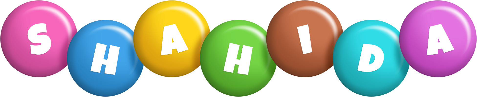 Shahida candy logo