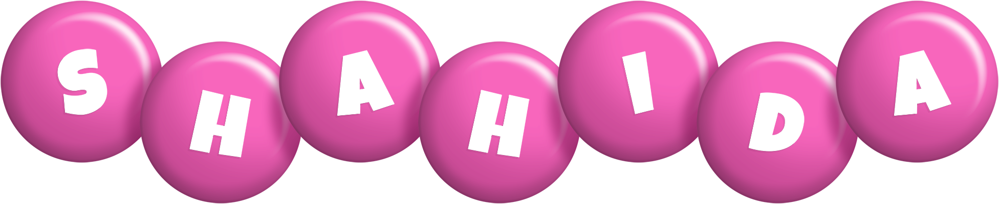 Shahida candy-pink logo