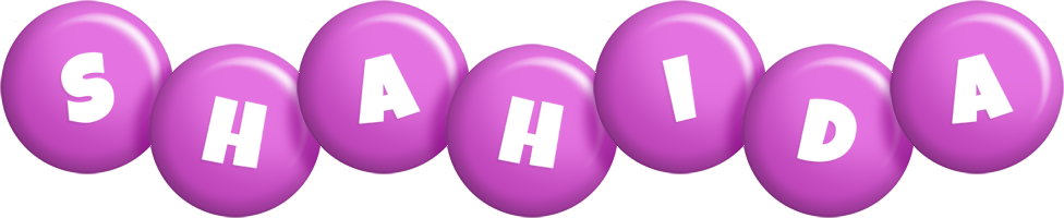Shahida candy-purple logo