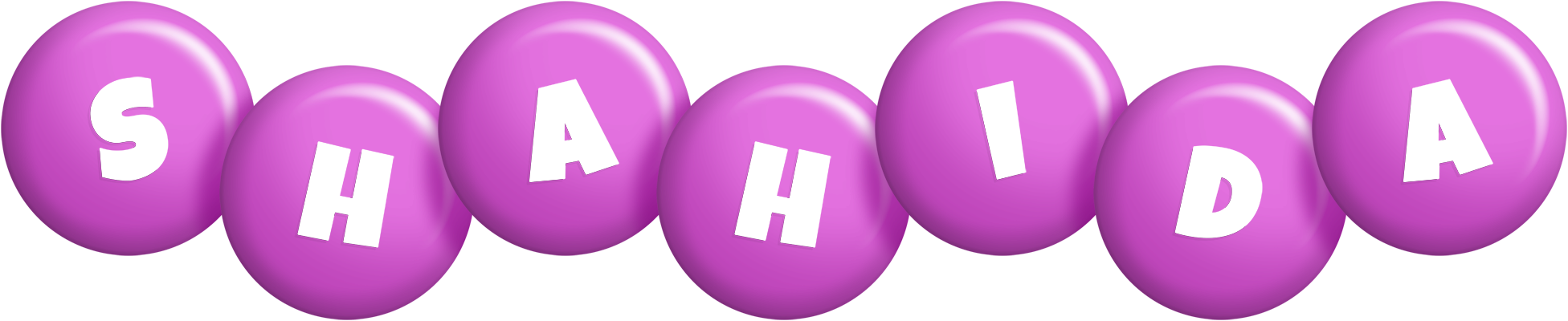 Shahida candy-purple logo