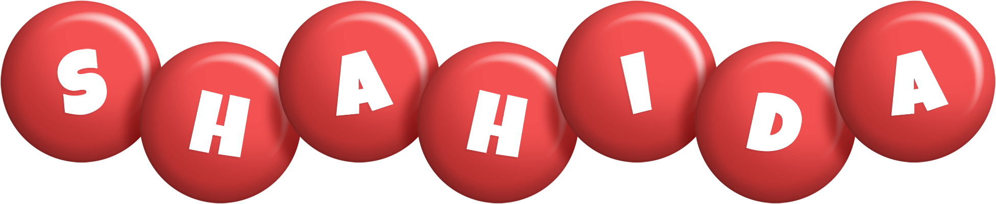 Shahida candy-red logo