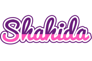 Shahida cheerful logo