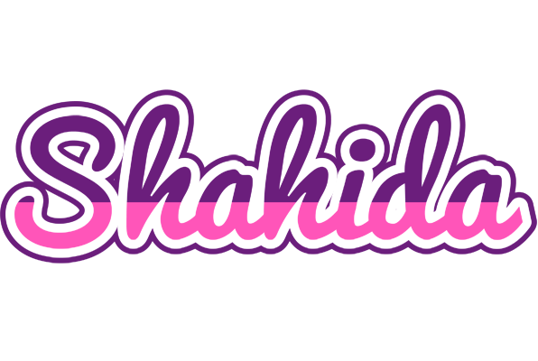 Shahida cheerful logo