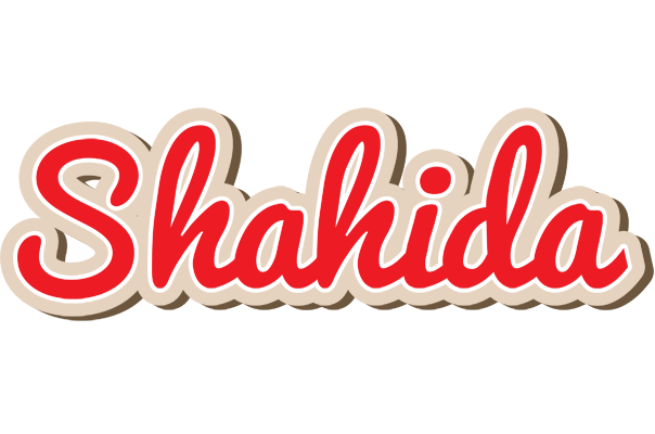 Shahida chocolate logo