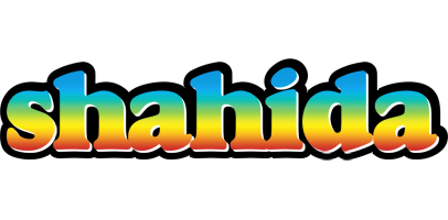 Shahida color logo