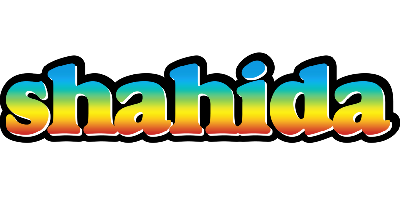 Shahida color logo