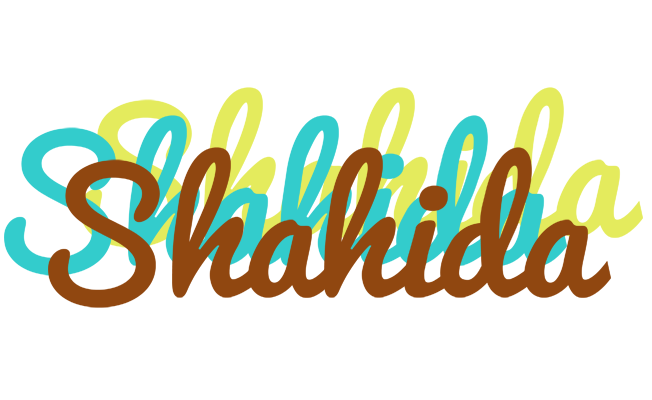 Shahida cupcake logo