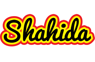 Shahida flaming logo