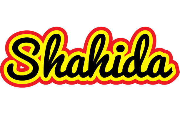 Shahida flaming logo