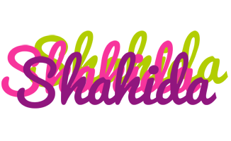 Shahida flowers logo