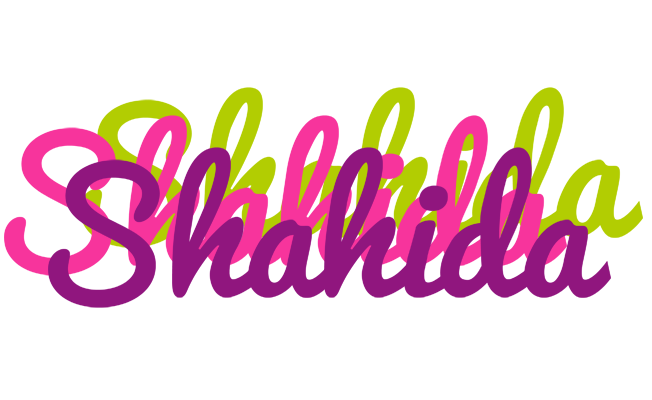 Shahida flowers logo
