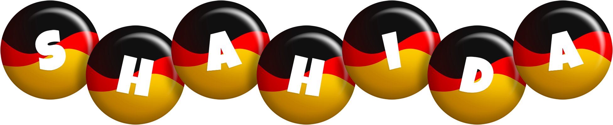 Shahida german logo