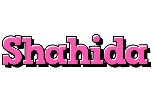 Shahida girlish logo