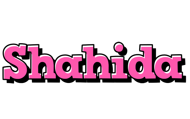 Shahida girlish logo