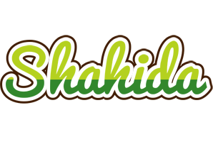 Shahida golfing logo