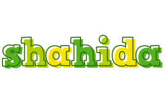 Shahida juice logo