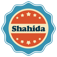 Shahida labels logo