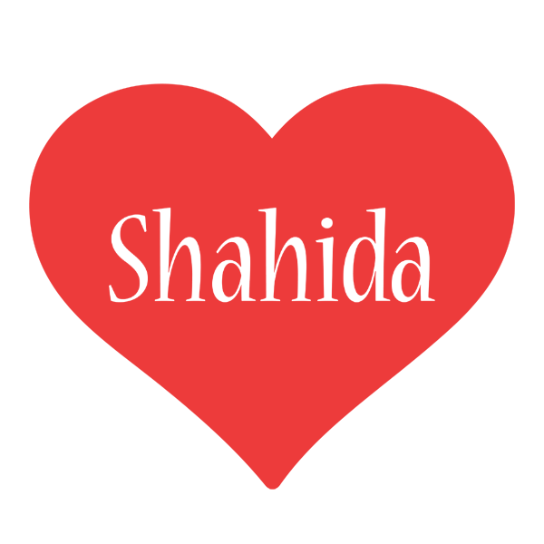 Shahida love logo