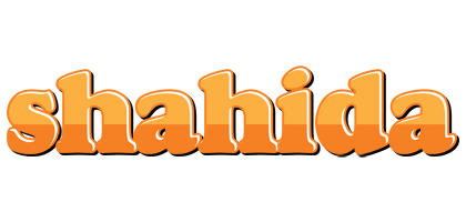 Shahida orange logo