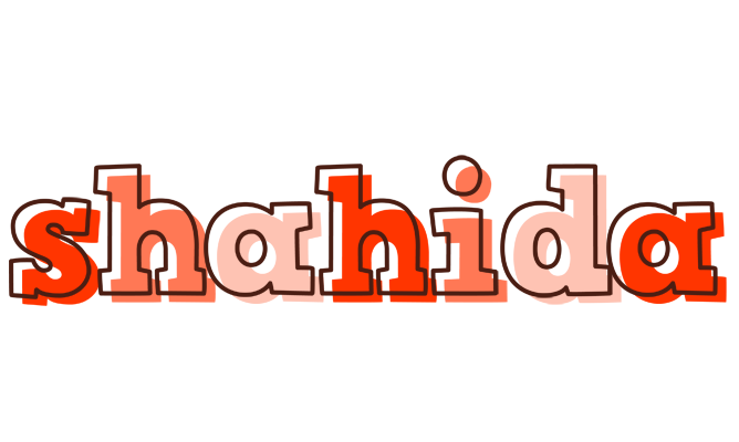 Shahida paint logo