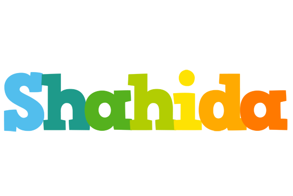 Shahida rainbows logo