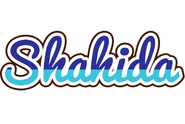 Shahida raining logo