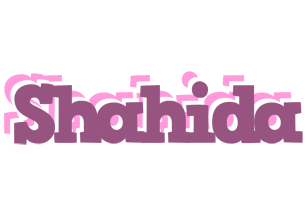 Shahida relaxing logo