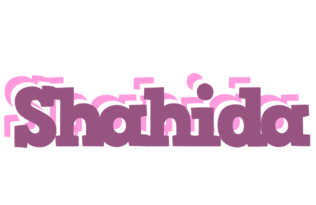 Shahida relaxing logo