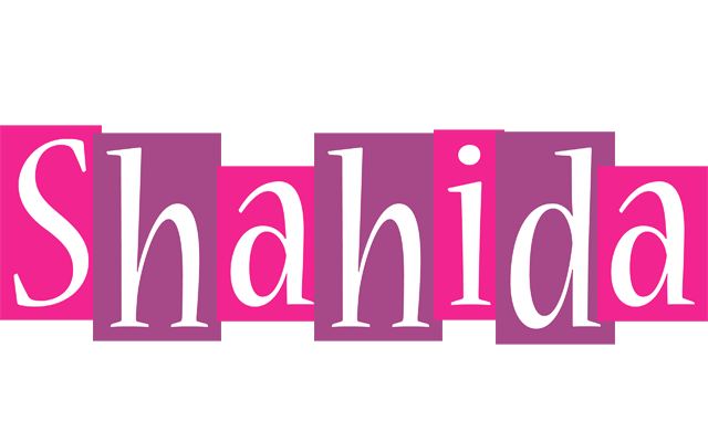 Shahida whine logo