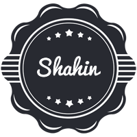 Shahin badge logo