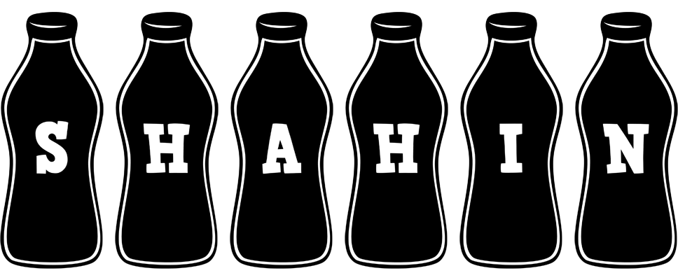 Shahin bottle logo