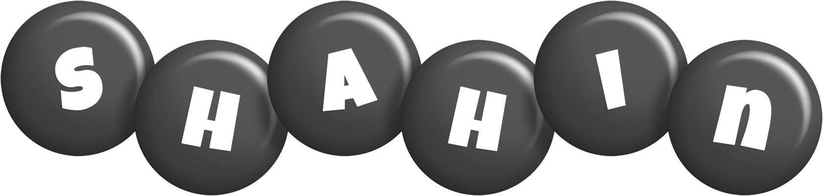 Shahin candy-black logo