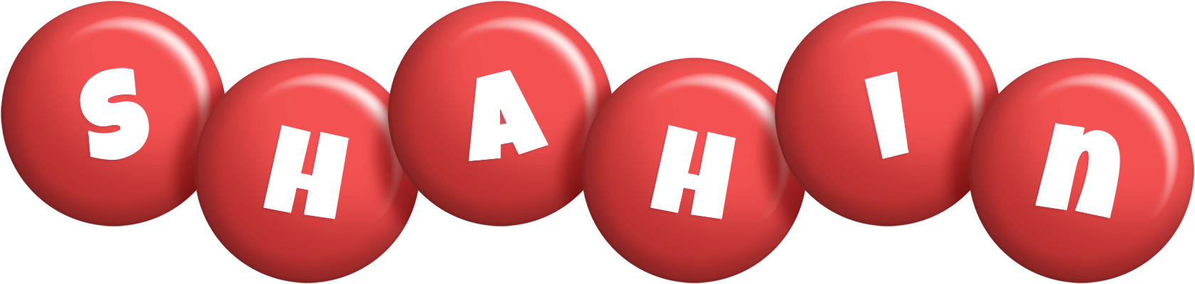 Shahin candy-red logo