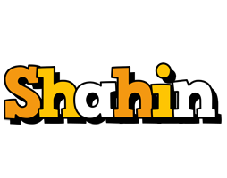 Shahin cartoon logo