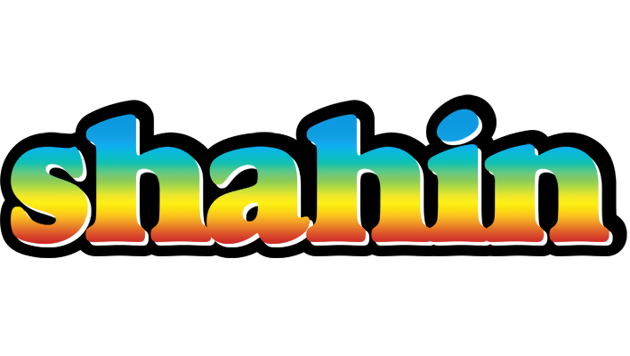 Shahin color logo