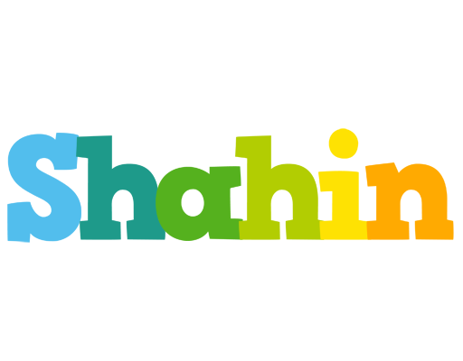 Shahin rainbows logo