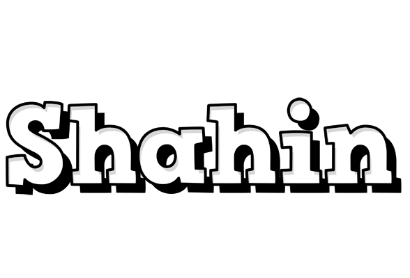 Shahin snowing logo