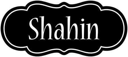 Shahin welcome logo