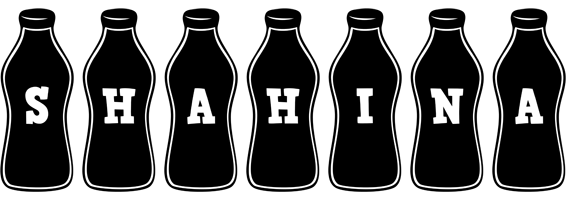 Shahina bottle logo