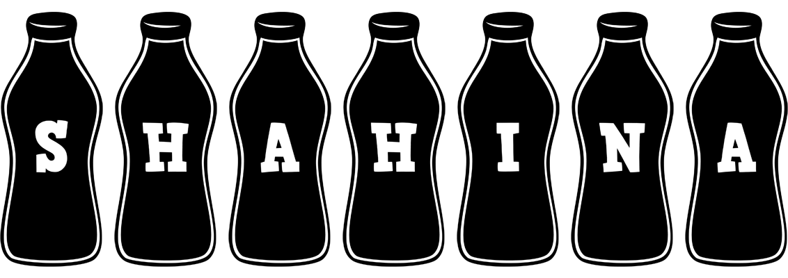 Shahina bottle logo