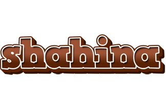 Shahina brownie logo