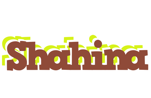 Shahina caffeebar logo