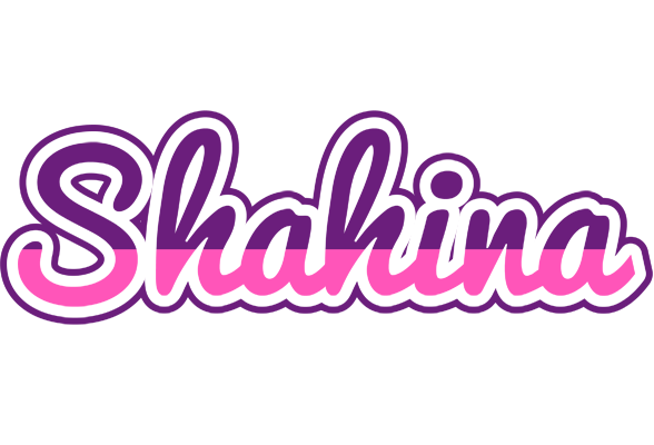 Shahina cheerful logo
