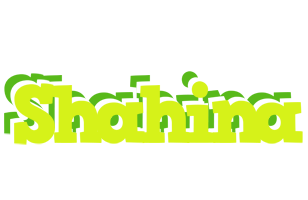 Shahina citrus logo